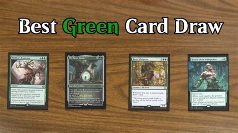 green card draw mtg|best green draw spells commander.